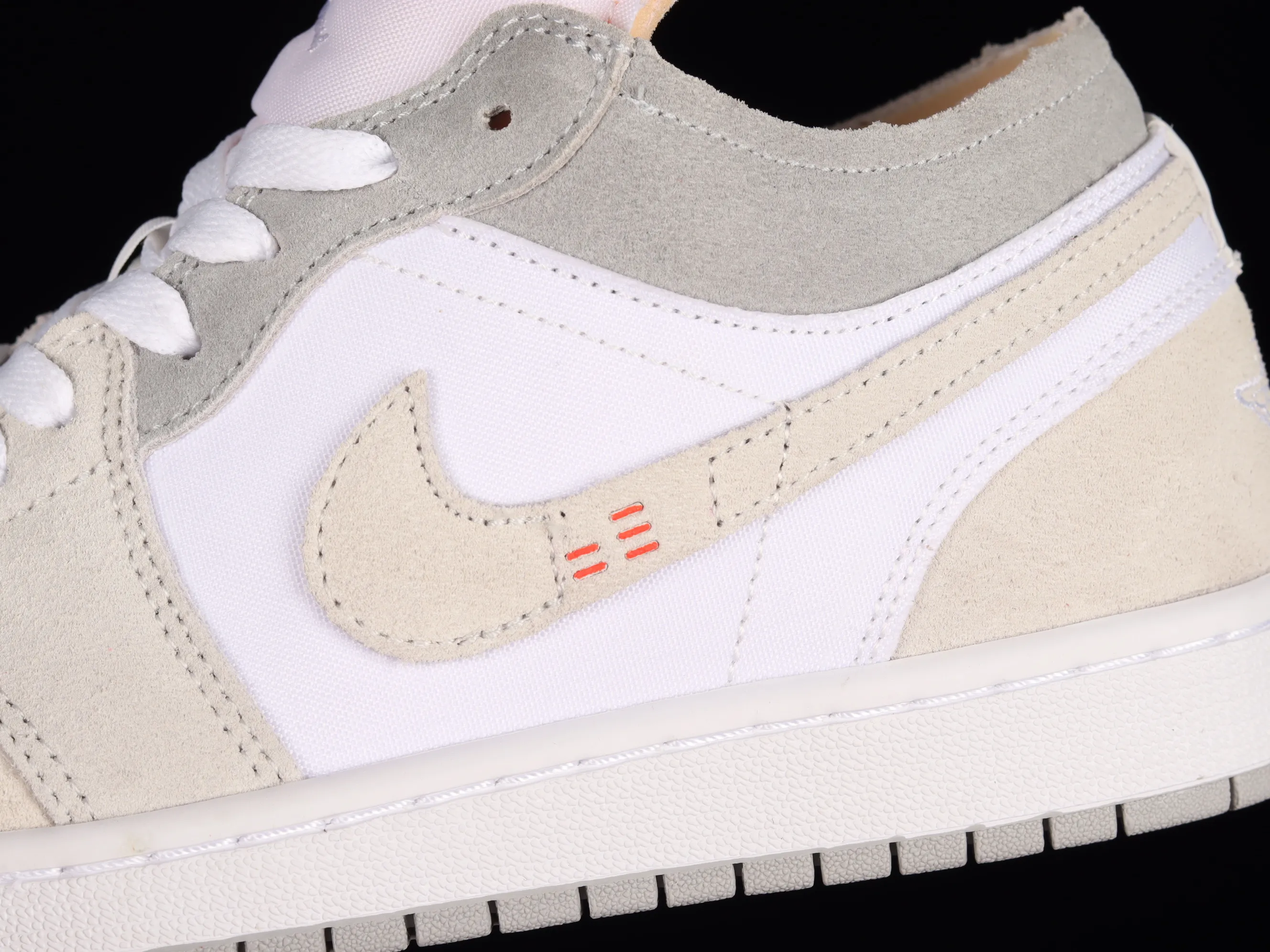All categories Air Jordan Jordan series basketball shoes Air Jordan 1 Low Z version Air Jordan 1 Low "White and Phantom" AJ1 Joe 1 rice white retro culture and leisure sports sneakers DN1635-100